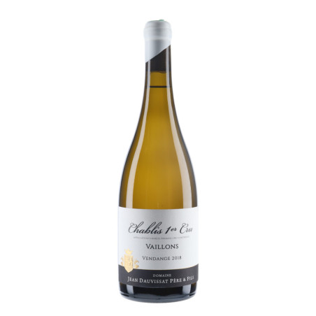 Chablis 1er Cru Vaillons 2018 - Domaine Jean Dauvissat  - Vin blanc