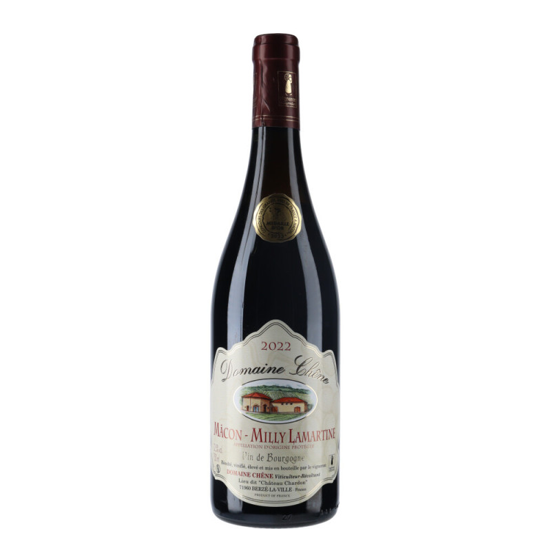 Domaine Chêne - Mâcon-Milly Lamartine rouge 2022 - Bourgogne - vin-malin