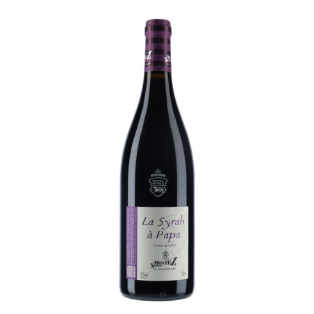 Domaine du Monteillet - La Syrah à Papa 2021 - vin rouge - vin-malin.fr