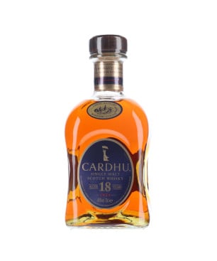 Whisky Cardhu Single Malt Whisky 18 ans - en étui | www.vin-malin.fr