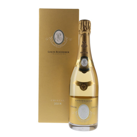 Champagne Louis Roederer Cristal Roederer 2014 Coffret| www.vin-malin.fr