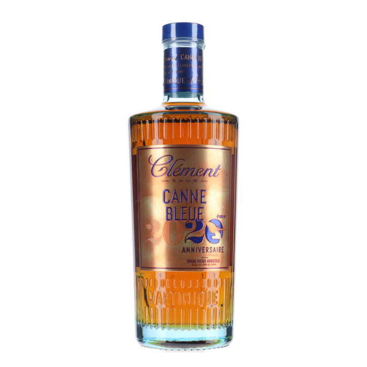 Rhum Clément Rhum Vieux Canne Bleue 20è Anniversaire