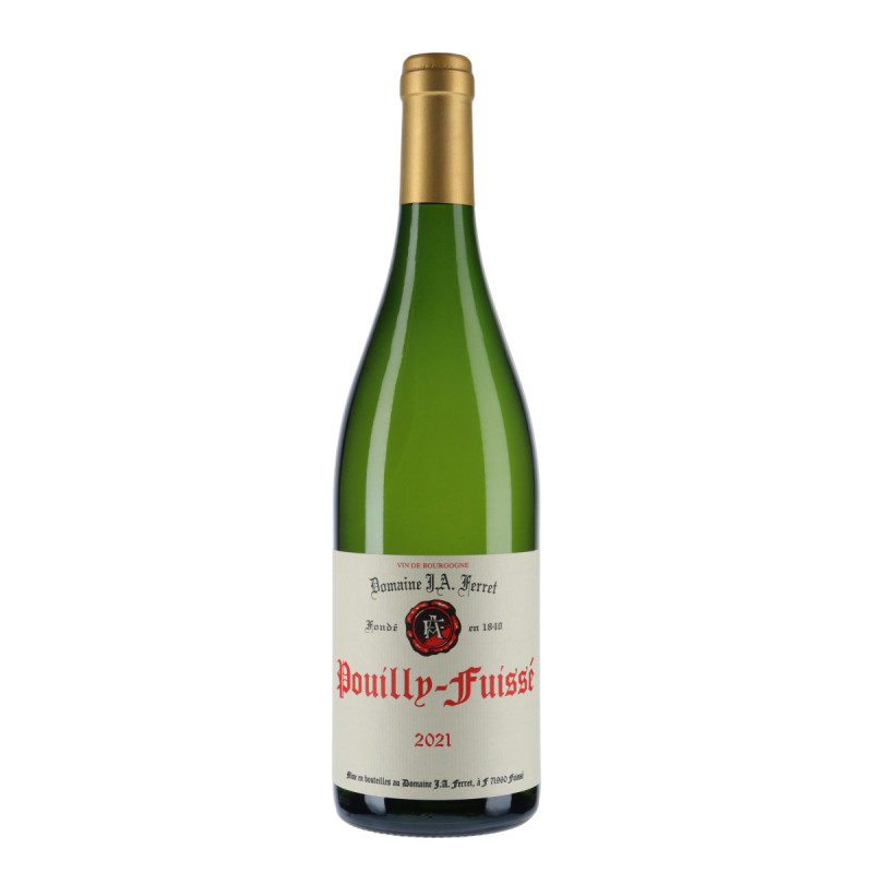 Domaine J.A. Ferret - Pouilly Fuissé 2021 - vin blanc | vin-malin.fr