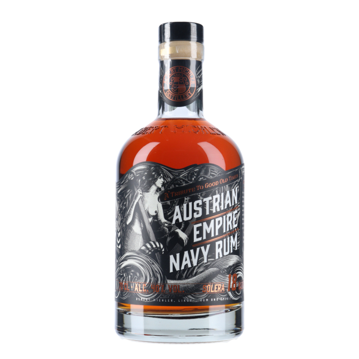 Albert Michler Distillery Rhum Austrian Empire Navy Solera Blended 18 ans