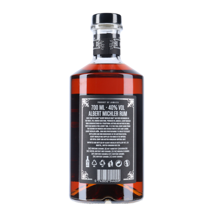 Albert Michler Rum Jamaican Artisanal Dark Rhum