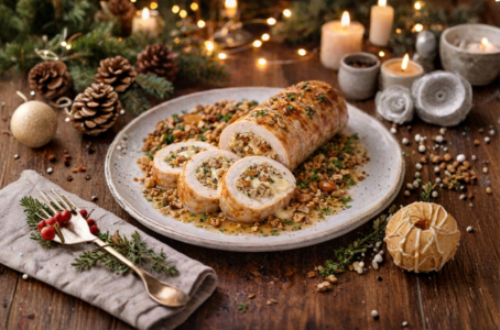 ballotine fromage et noix