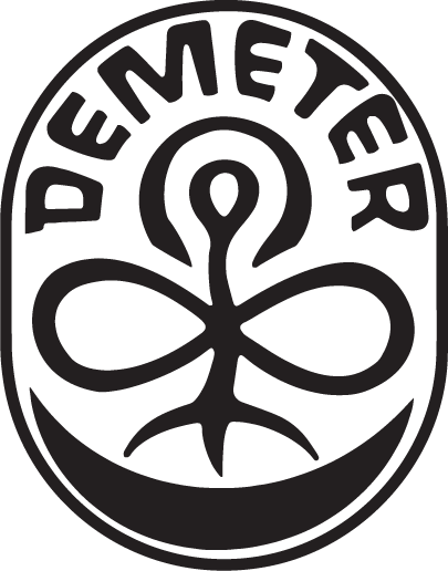 Logo Demeter certification biodynamie agriculture biodynamique