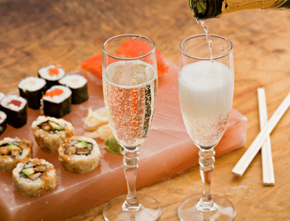 Champagne et sushis, un accord raffiné. Vins et sushis|vin-malin.fr