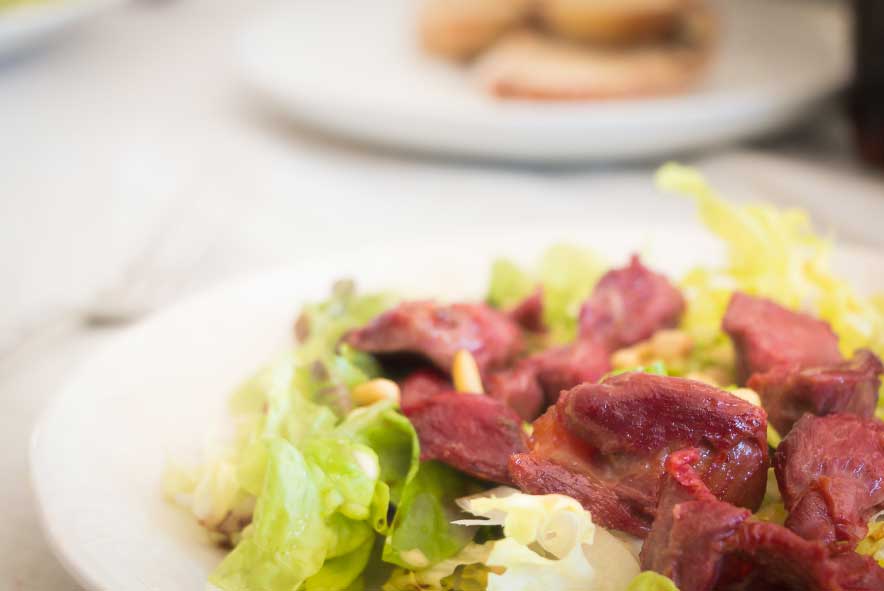 Accord mets-vin |Accord salade landaise, salade périgourdine vin|Vin Malin