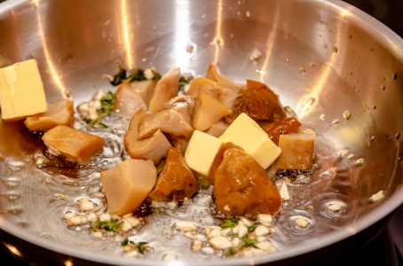Recette poelee de cep