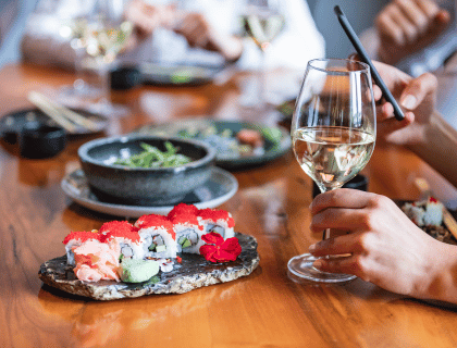 Vins blancs et sushis, un accord idéal. Vins et sushis|vin-malin.fr