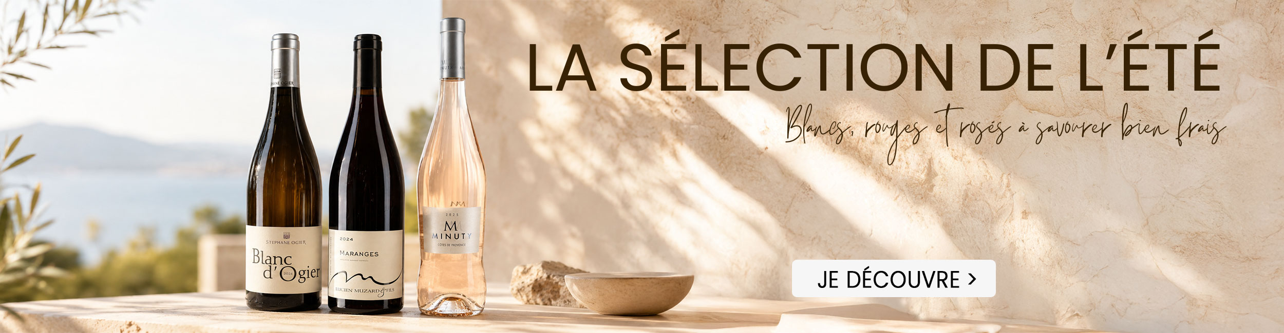 Les meilleurs vins d'été : vins frais et légers